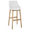 Breeze Wooden Stool White