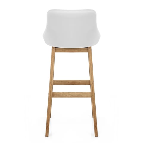 Breeze Wooden Stool White