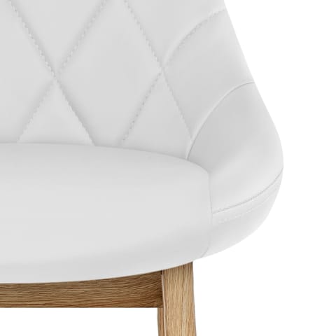 Breeze Wooden Stool White