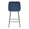 Brisbane Bar Stool Blue Velvet