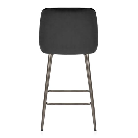 Brisbane Bar Stool Black Velvet
