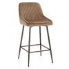 Brisbane Bar Stool Brown Velvet
