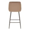 Brisbane Bar Stool Brown Velvet