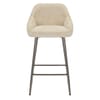 Cairns Bar Stool Beige Fabric