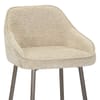 Cairns Bar Stool Beige Fabric