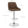 Darwin Bar Stool Brown