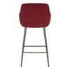 Sydney Bar Stool Red Velvet