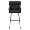 Albany Bar Stool Black Fabric