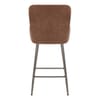Albany Bar Stool Rust Fabric