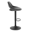 Nadia Bar Stool Charcoal Velvet
