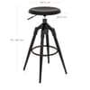 Onyx Bar Stool Black