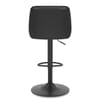 Melbourne Real Leather Stool Black