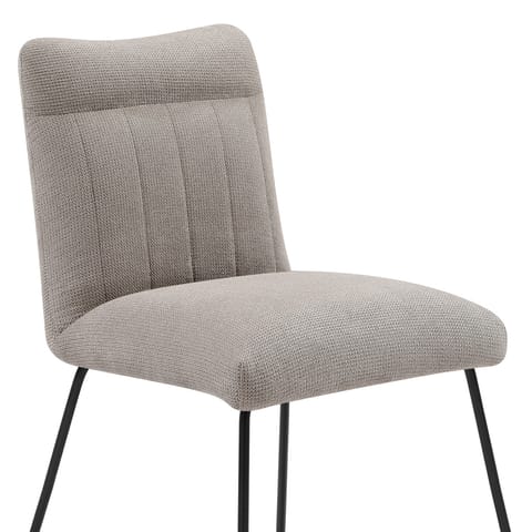 Milo Dining Chair Tweed Fabric