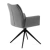 Neve Arm Chair Grey Fabric