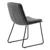 Riva Dining Chair Dark Grey Fabric