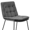 Riva Dining Chair Dark Grey Fabric