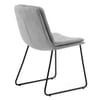 Riva Dining Chair Light Grey Fabric