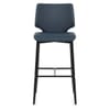 Elan Bar Stool Navy Blue