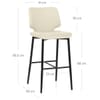 Elan Bar Stool Cream