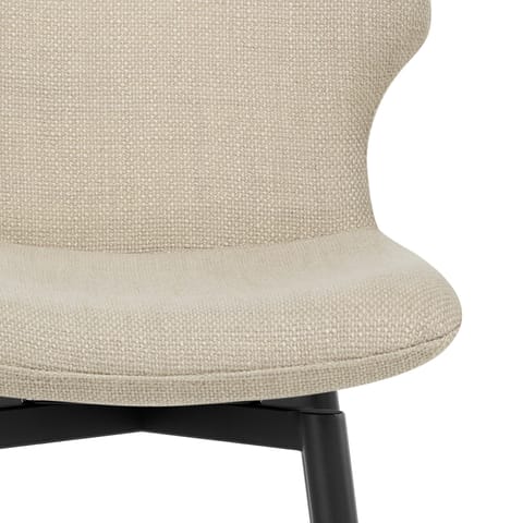 Elle Bar Stool Beige Fabric