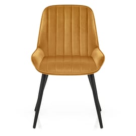 Mustang Chair Mustard Velvet