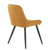 Mustang Chair Mustard Velvet