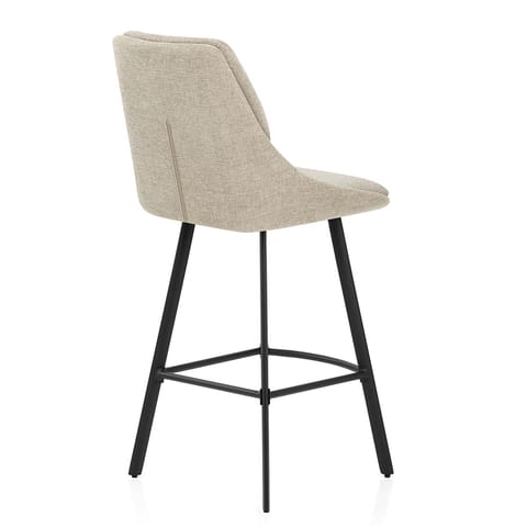Nova Bar Stool Tweed Fabric
