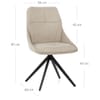 Nova Dining Chair Tweed Fabric