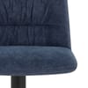 Mechu Bar Stool Blue Velvet