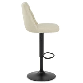 Mechu Bar Stool Cream Velvet
