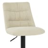 Mechu Bar Stool Cream Velvet