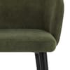 Boston Bar Stool Green Fabric