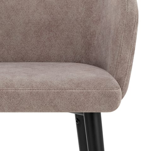 Boston Bar Stool Taupe Fabric