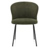 Brooklyn Dining Chair Green Fabric