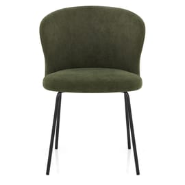 Brooklyn Dining Chair Green Fabric