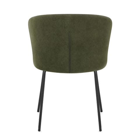 Brooklyn Dining Chair Green Fabric
