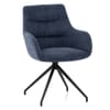 Nico Chair Blue Velvet
