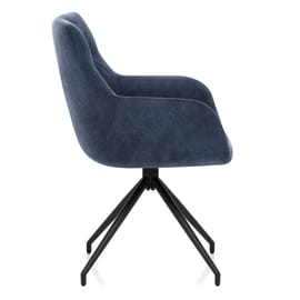 Nico Chair Blue Velvet