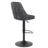 Aria Bar Stool Charcoal Velvet