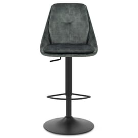 Aria Bar Stool Green Velvet