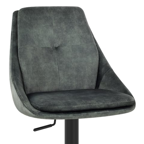 Aria Bar Stool Green Velvet