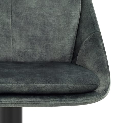 Aria Bar Stool Green Velvet