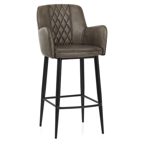 Maverick Bar Stool Vintage Grey