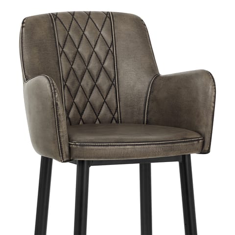 Maverick Bar Stool Vintage Grey