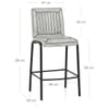 Osprey Bar Stool Vintage White