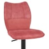 Art Bar Stool Pink Velvet