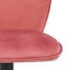 Art Bar Stool Pink Velvet