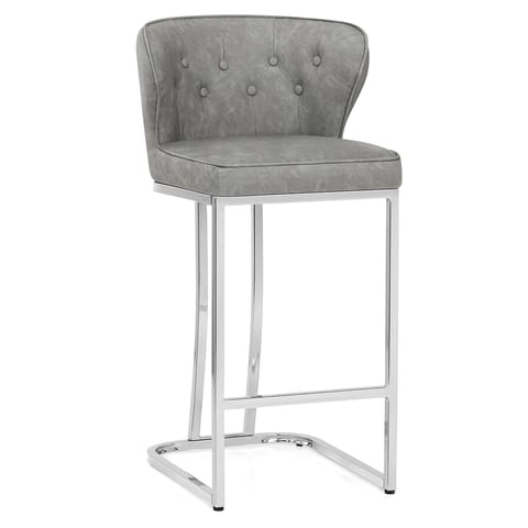 Oregon Bar Stool Antique Light Grey