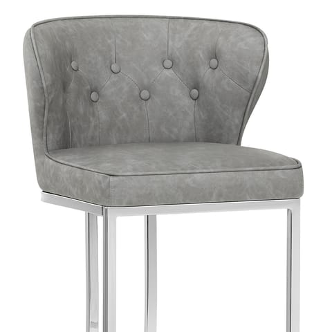 Oregon Bar Stool Antique Light Grey