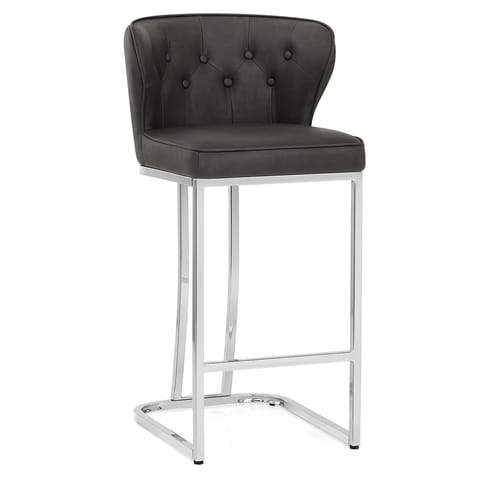 Oregon Bar Stool Antique Dark Grey